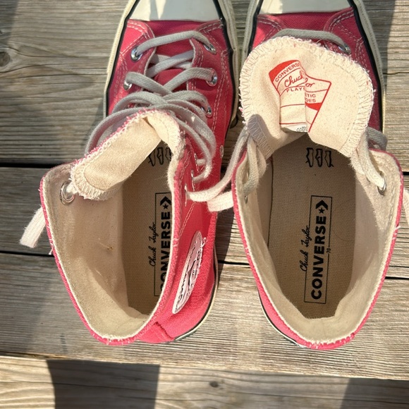 Converse - Hot Pink Chuck Taylor’s - Picture 4 of 4